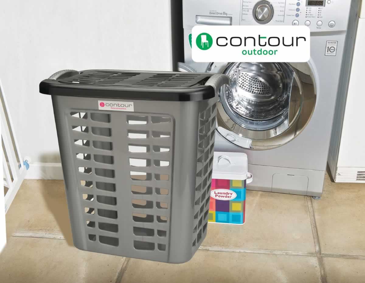 Mega Linen Laundry Basket