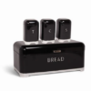 Deluxe Bread Bin + 3pcs Canister Set - Thumbnail Image 2