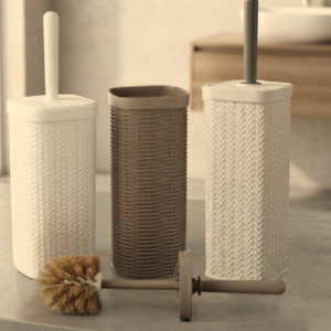 Plastic Toilet Brush With Holder